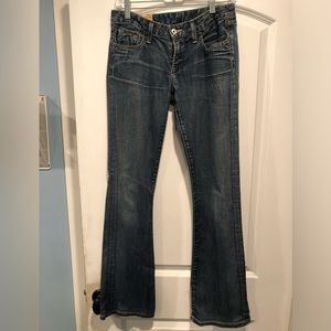 LOOMSTATE l 100% ORGANIC BLUE DENIM JEANS l MANTRA l SIZE 27